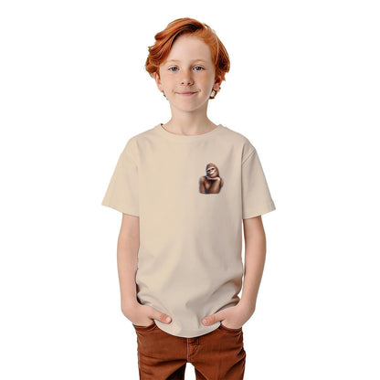 Bigfoot Sasquatch Designs, Kid’s Double Sided Gildan 5000B T Shirt