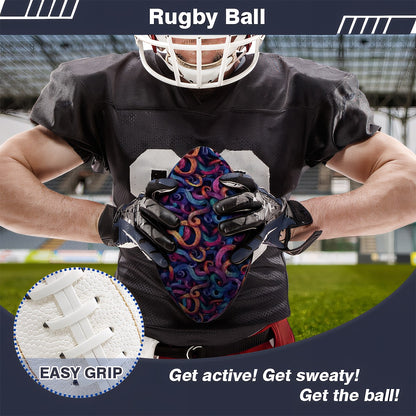 Wormy Knots, Leather Rugby / Football