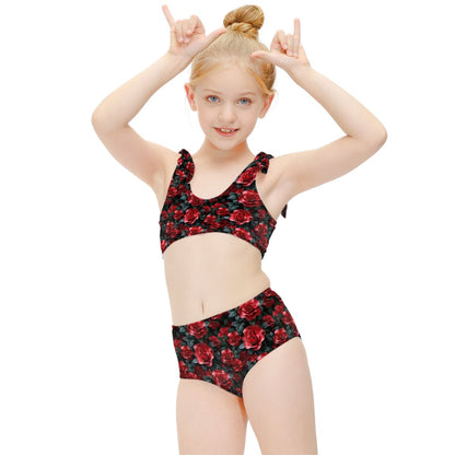 10 Beautiful Flower Designs, Girl bikini swimsuits, Girl two piece swimsuit