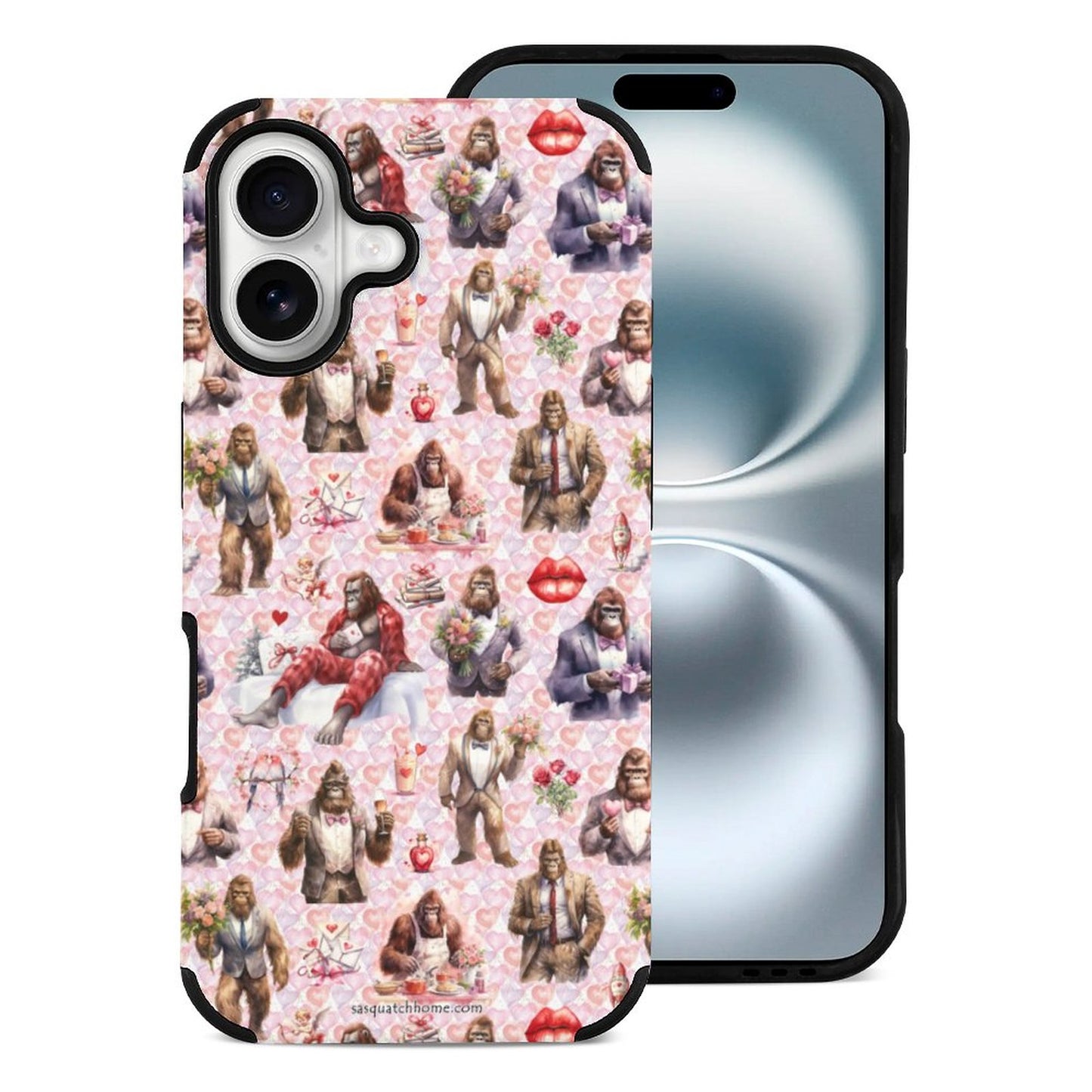 20 Bigfoot / Sasquatch Designs, Microfiber iPhone 16 Cases