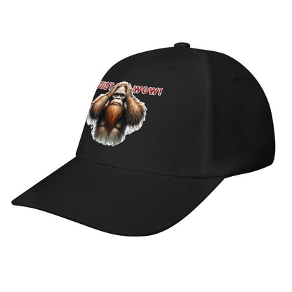 Bigfoot / Sasquatch “Just wow", Baseball Cap – 8 Colors