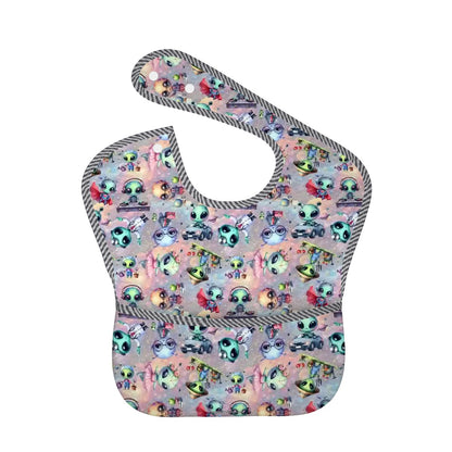 6 Alien Designs, Baby Bibs Customized Services
