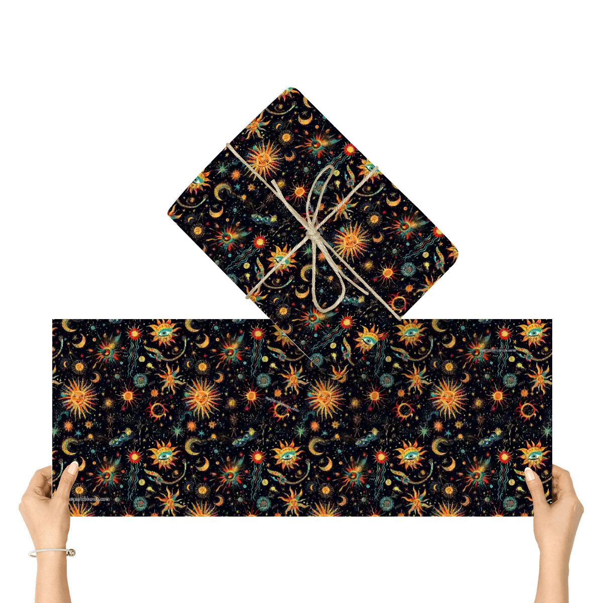 Astrology, 3 Pack Gift Wrapping Paper Sheets