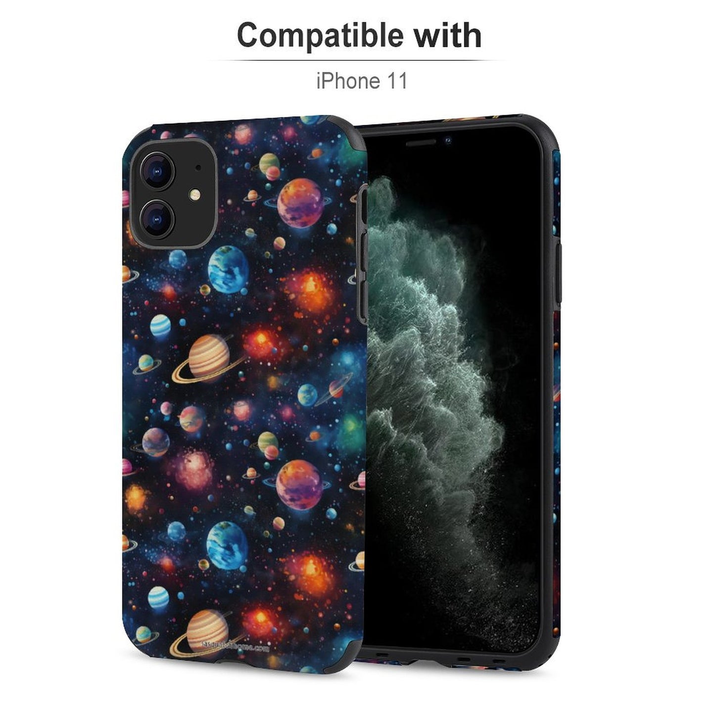 12 Galaxy Outer Space Designs, Microfiber iPhone 11 Cases