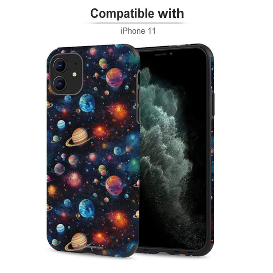 12 Galaxy Outer Space Designs, Microfiber iPhone 11 Cases