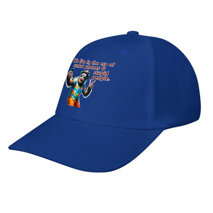 Bigfoot, Sasquatch “We live in the era..", Baseball Cap – 8 Colors