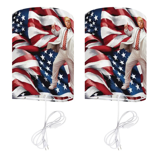 Trump Dancing, Wall Sconces, Set of 2, Plug In