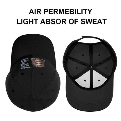 “Sarcastic Sasquatch” Series Polyester Baseball Caps – “I was going to give you…”