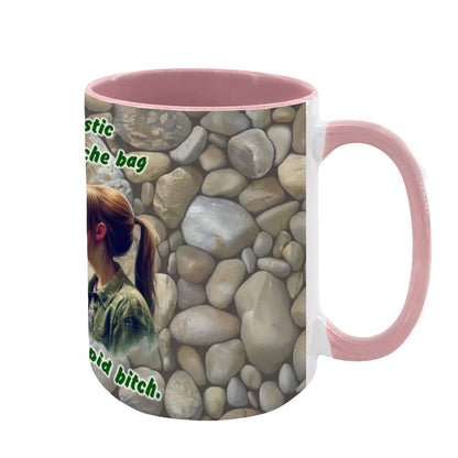 Sarcastic Sasquatch "I'll stop being..", Large 15 Ounce Colorful Mugs – Made In USA