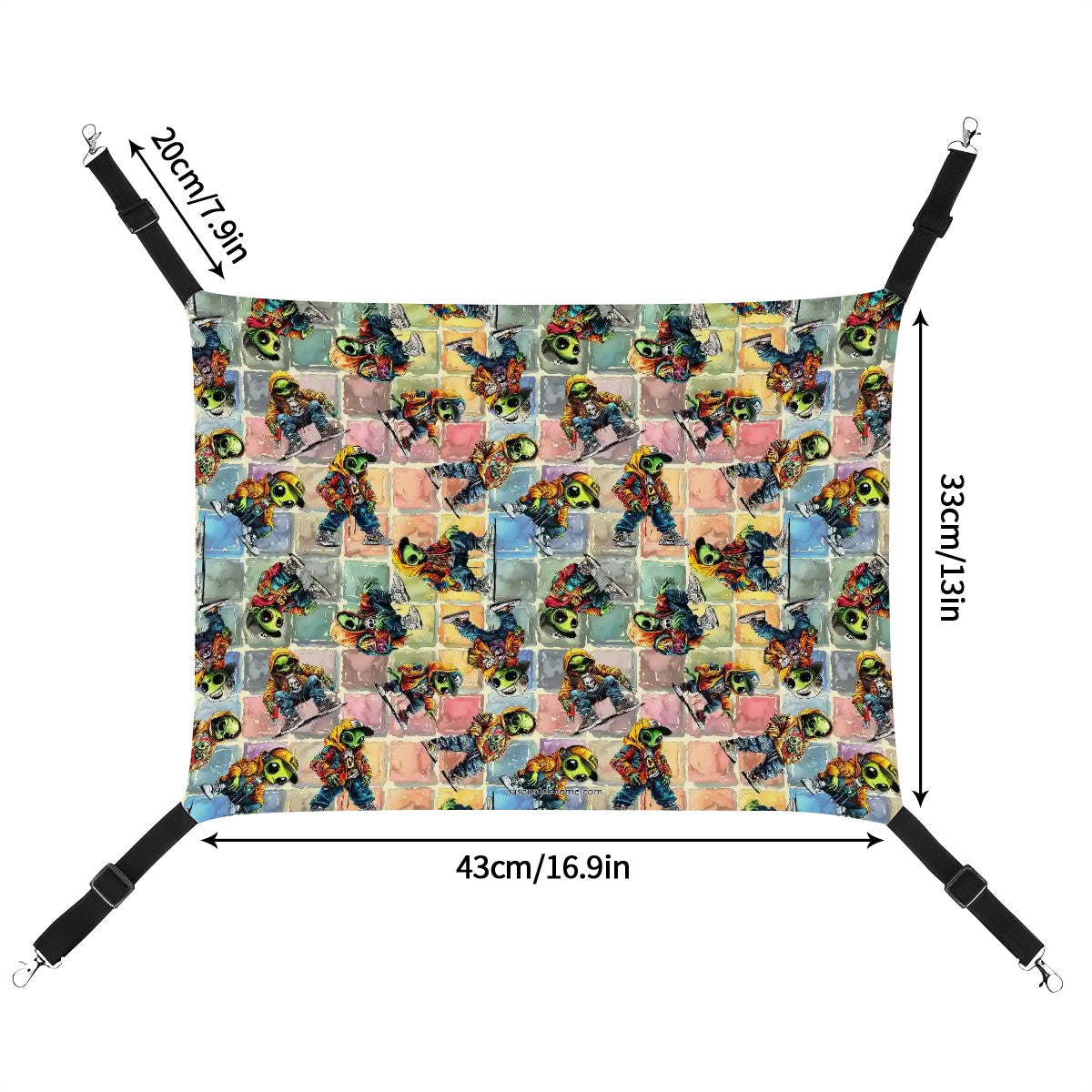 20 Bigfoot / Sasquatch Designs, Pet Hammock