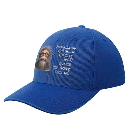 “Sarcastic Sasquatch” Series Polyester Baseball Caps – “I was going to give you…”