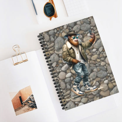 Bigfoot / Sasquatch Spiral Notebook