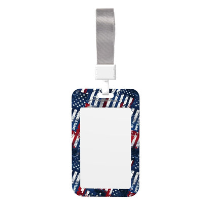 Bigfoot Sasquatch Coast Guard - Durable Double Sided Badge Holder