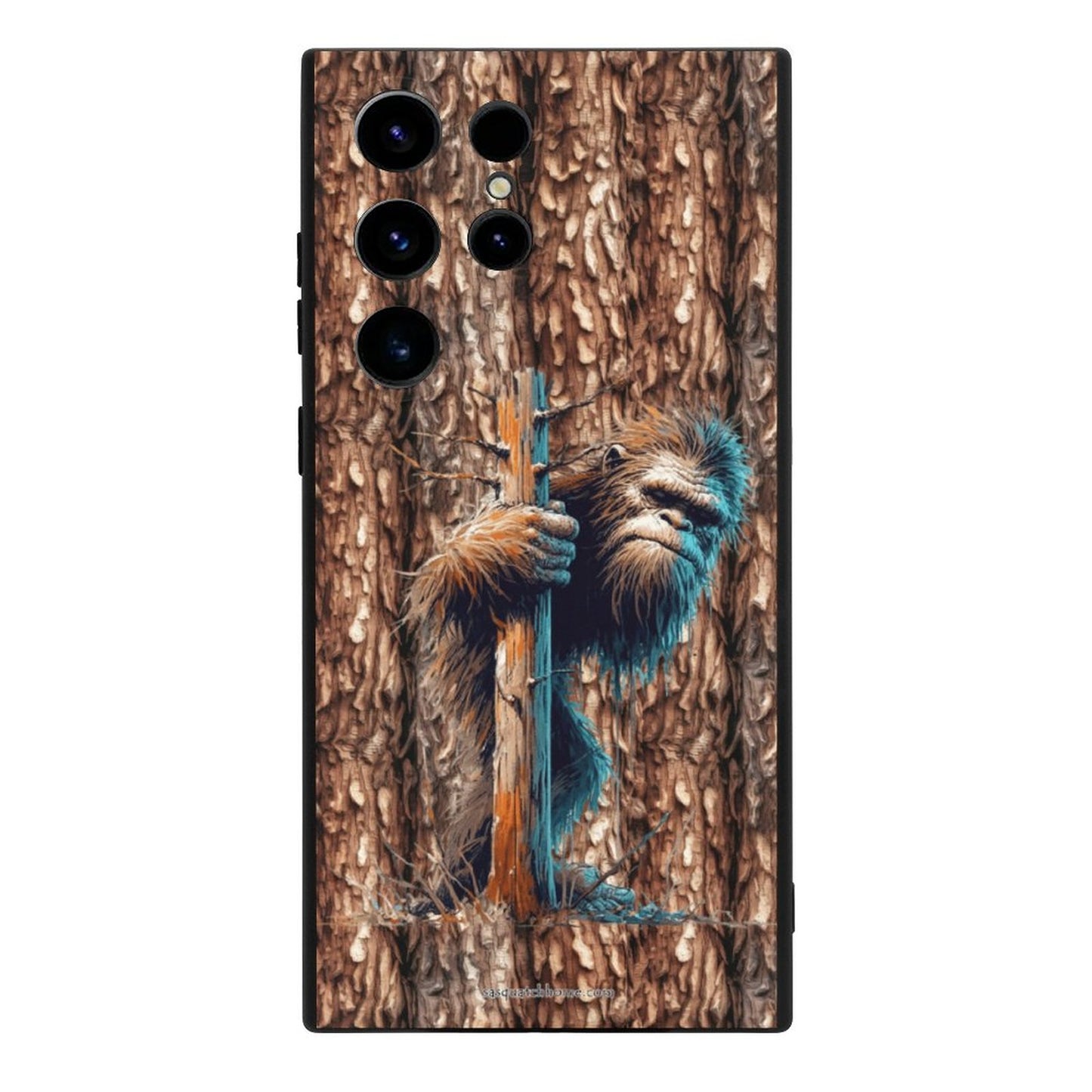 Bigfoot / Sasquatch Hiding, Samsung S23 Series TPU Cell Phone Case