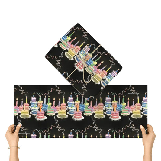 Child Drawing, 3 Pack Gift Wrapping Paper Sheets