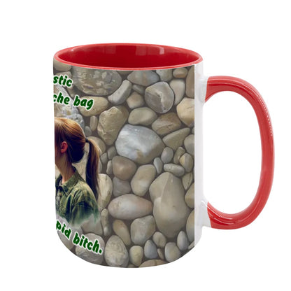 Sarcastic Sasquatch "I'll stop being..", Large 15 Ounce Colorful Mugs – Made In USA