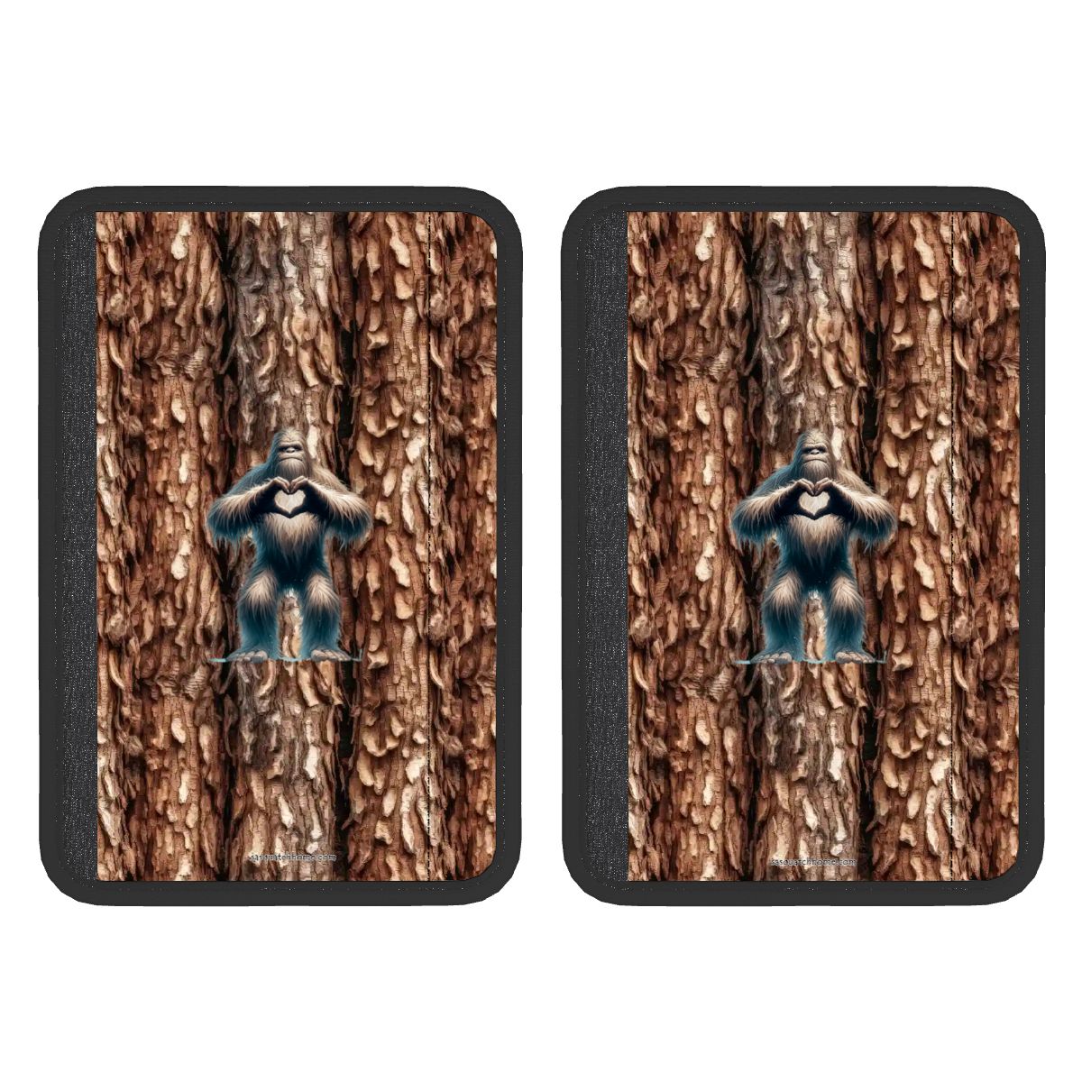 Sasquatch Love, Seat Belt Cover Pad For Adults 2 Pcs