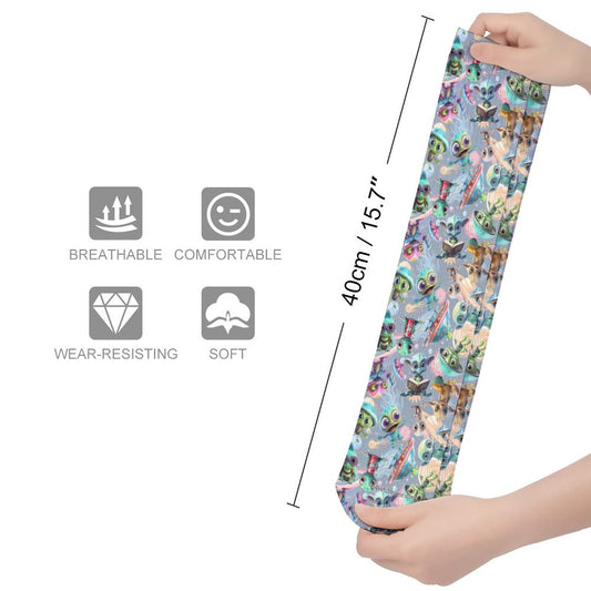 10 Animal Designs, 15.5 Inch Tube Socks