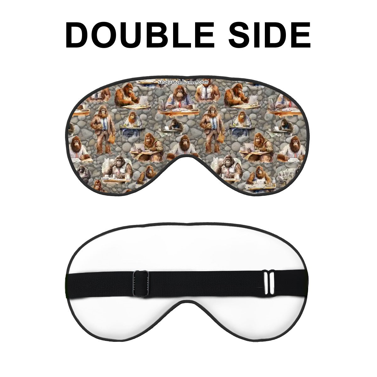 Scholar Sasquatch Soft Eye Polyester Eye Mask Light Blocker