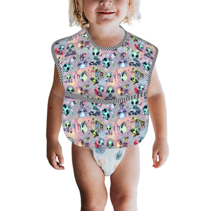 6 Alien Designs, Baby Bibs Customized Services