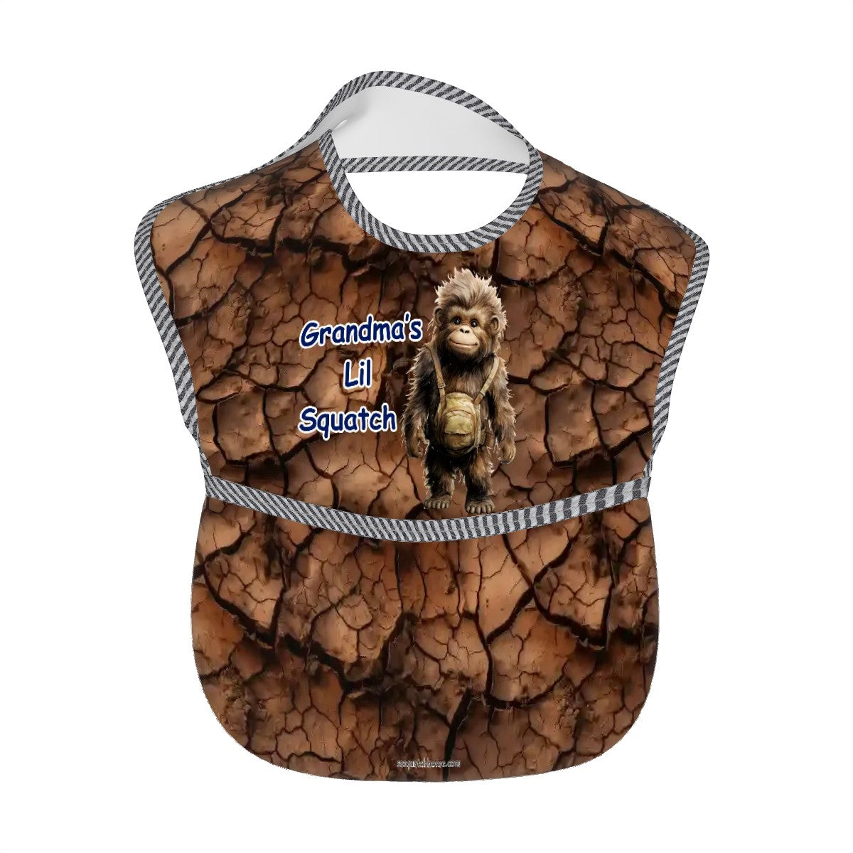 "Grandma's Little Squatch", Baby Bibs Customized Services