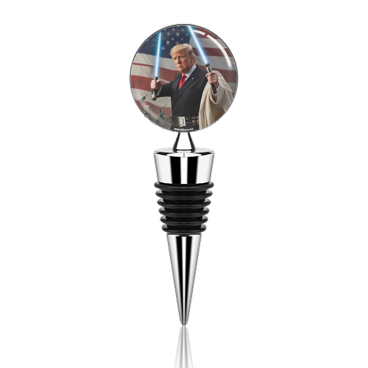 Donald Trump Jedi, Light Saber, Wine Bottle Stopper