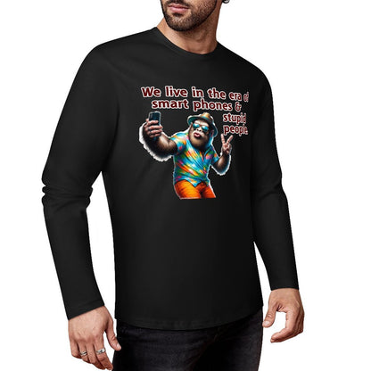 Bigfoot / Sasquatch "We Live in an Era...", Cotton Unisex Long Sleeve T-shirt
