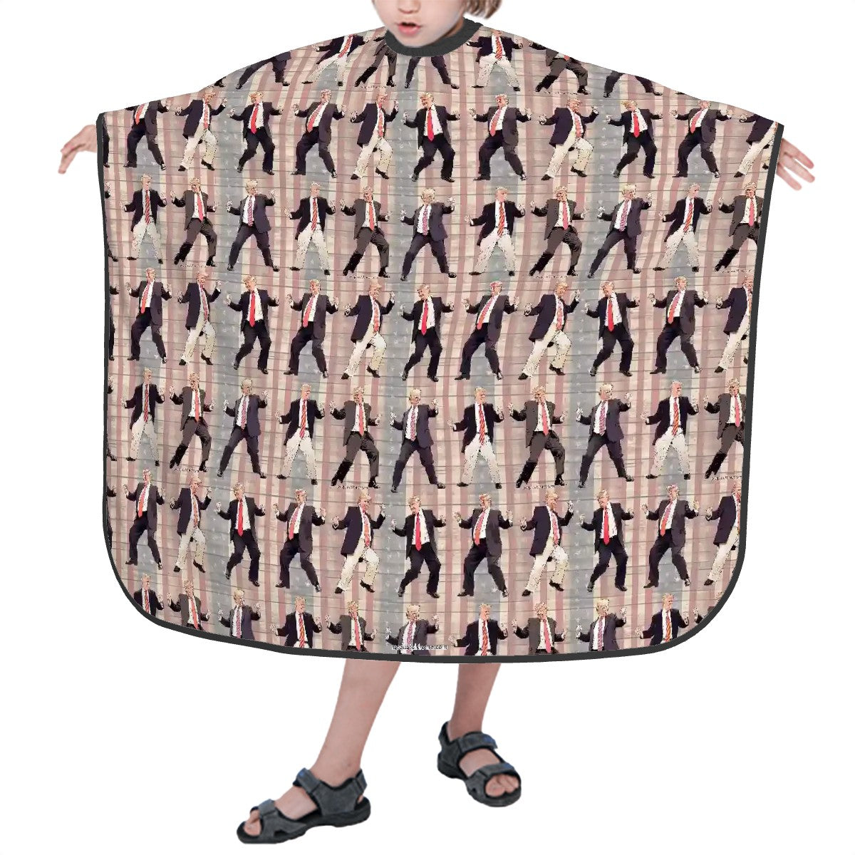 Kids Hair Cutting Cape - Donald Trump, MAGA Designs, maga cape