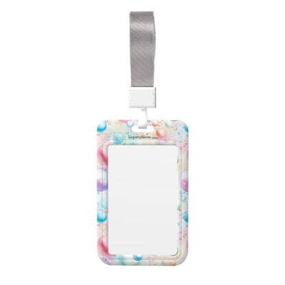 Sasquatch Bigfoot Fairy, Durable Double Sided Badge Holder