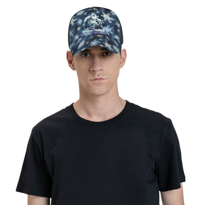 Bigfoot, Sasquatch, Yeti, "Life is good", Baseball Cap, Polyester Twill