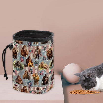 Bigfoot / Sasquatch Themed Pet Toy & Treat Pouch