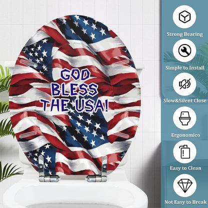 Bigfoot / Sasquatch Police Officer, Universal Toilet Seat