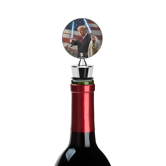 Donald Trump Jedi, Light Saber, Wine Bottle Stopper