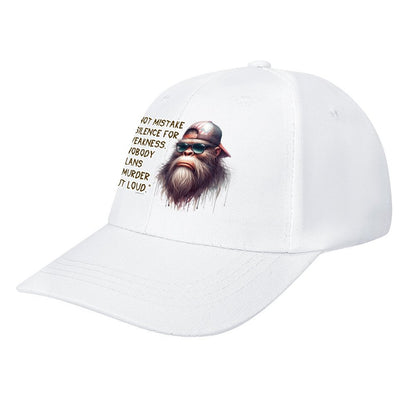 Bigfoot / Sasquatch “Do not mistake..", Baseball Cap – 8 Colors