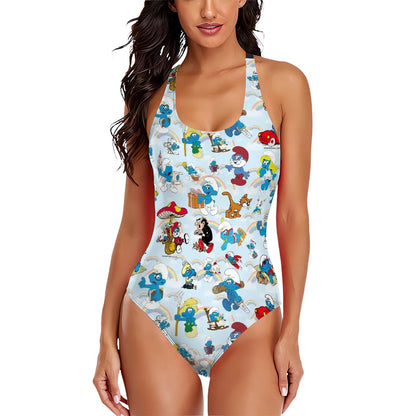 20 Awesome Designs, Cross-Back One Piece Swimsuit