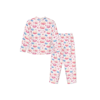 Bigfoot Sasquatch Love Women’s Long Sleeved Pajama Set