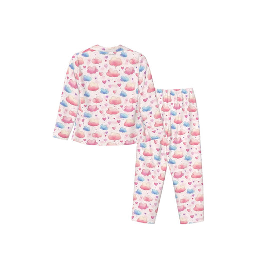 Bigfoot Sasquatch Love Women’s Long Sleeved Pajama Set