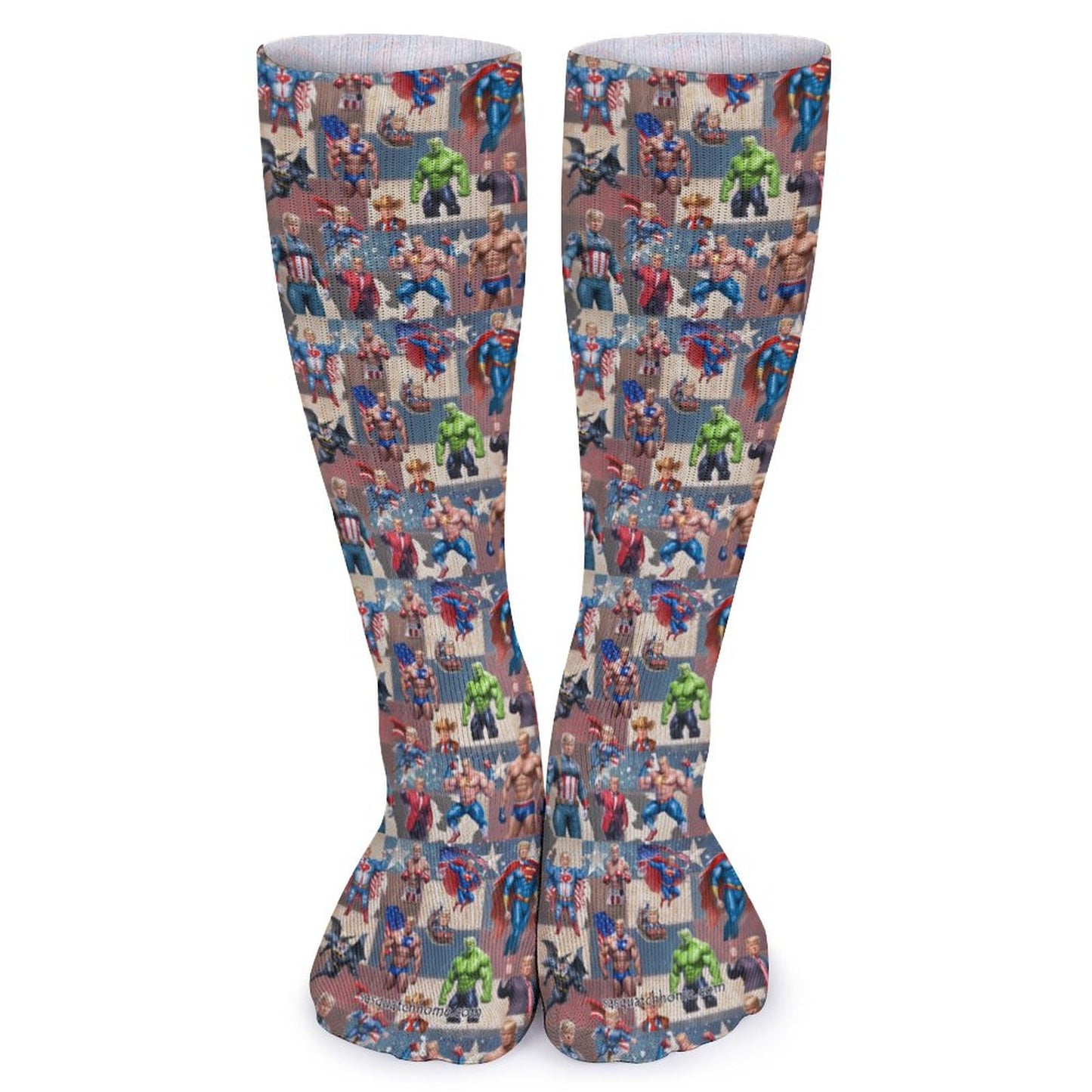 20 Donald Trump Designs, 15.5 Inch Tube Socks