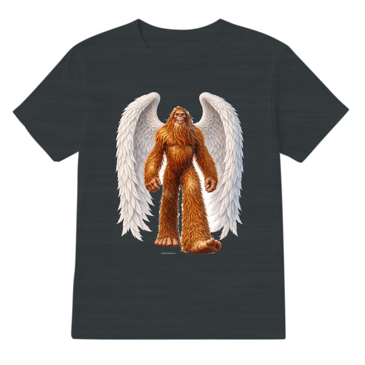 Bigfoot Sasquatch With Wings, |Gildan 5000 T Shirt