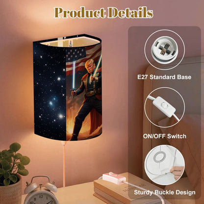 Donald Trump Jedi, Light Saber, Wall Sconces, Set of 2, Plug In