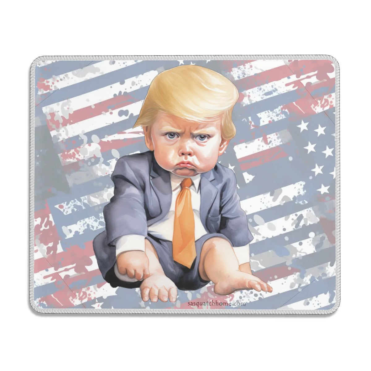 Donald Trump, Baby Trump, Mouse Pad with Rubber Lock Edge – 4 Sizes