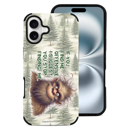 Bigfoot / Sasquatch "If you find me..", Microfiber iPhone 16 Cases