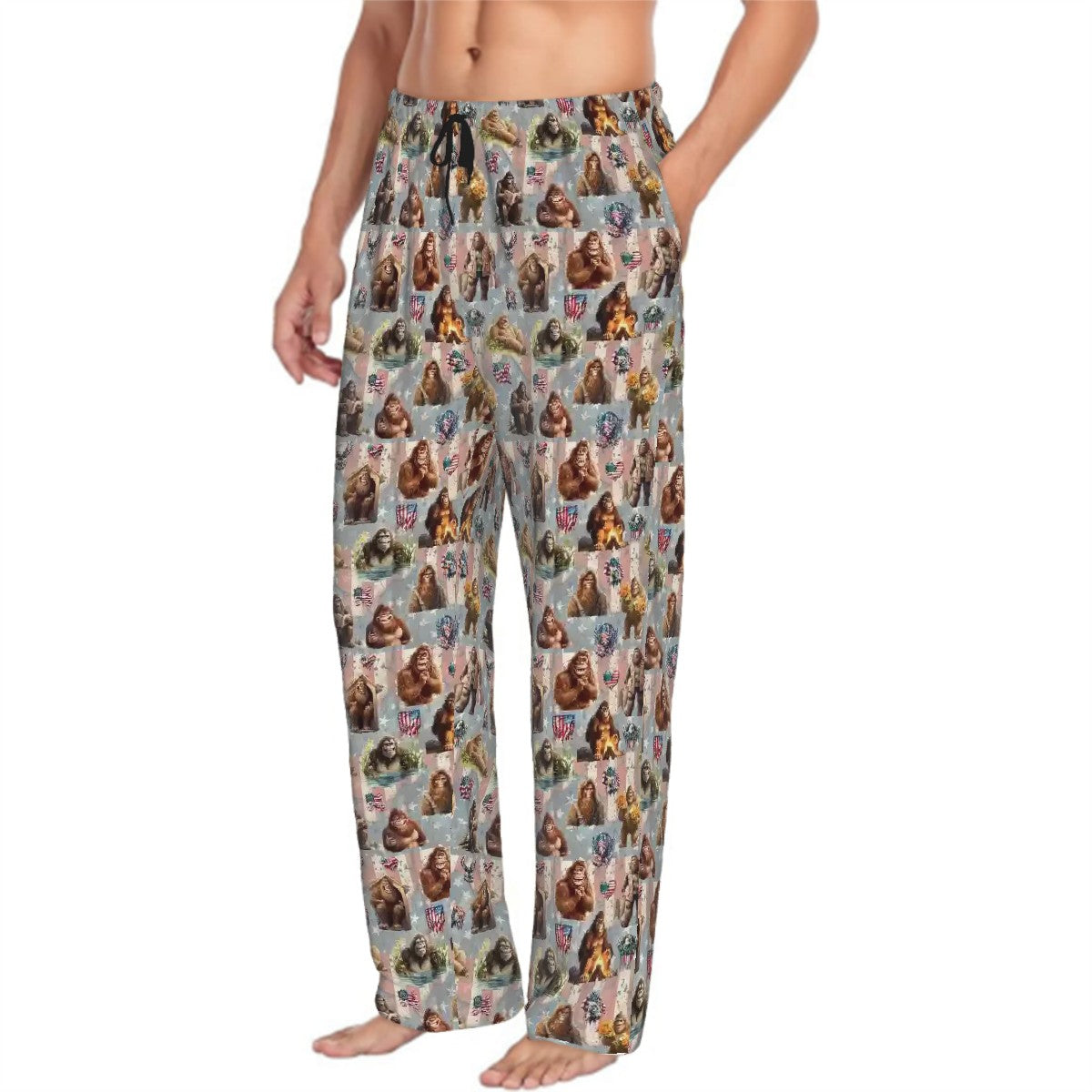 Sasquatch Men's pajama Pants Sasquatch Bigfoot