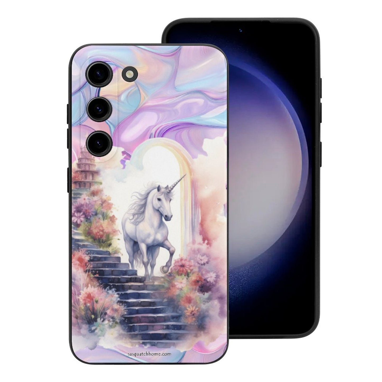 Unicorn, Samsung S23 Series TPU Cell Phone Case