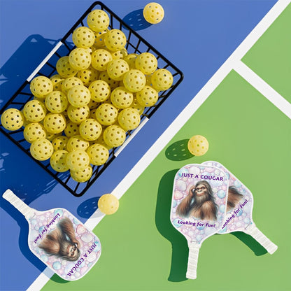 "Just a Cougar" Pickleball Paddle