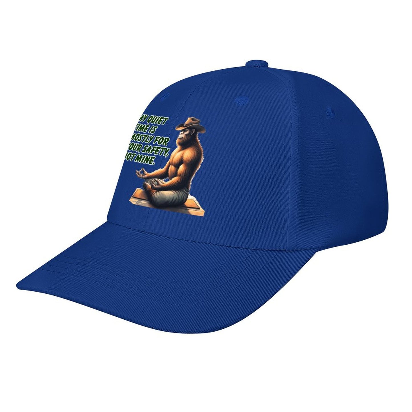 Bigfoot / Sasquatch “My quiet time..", Baseball Cap – 8 Colors
