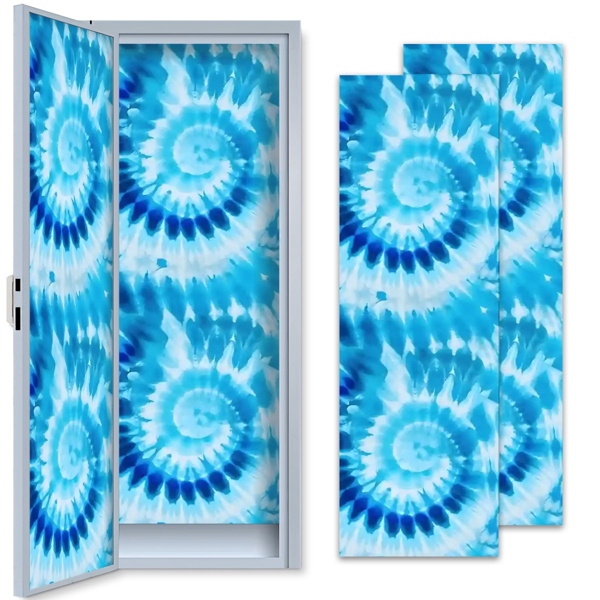 Tie Dye, 2 Piece Magnetic Wallpaper - School Locker Fashion