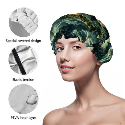 Zen Bigfoot / Sasquatch Cowboy, Reusable Shower Cap