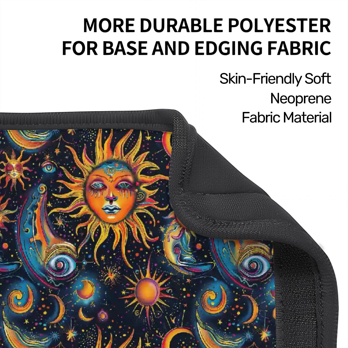 Astrology Design, Seat Belt Cover Pad For Adults 2 Pcs