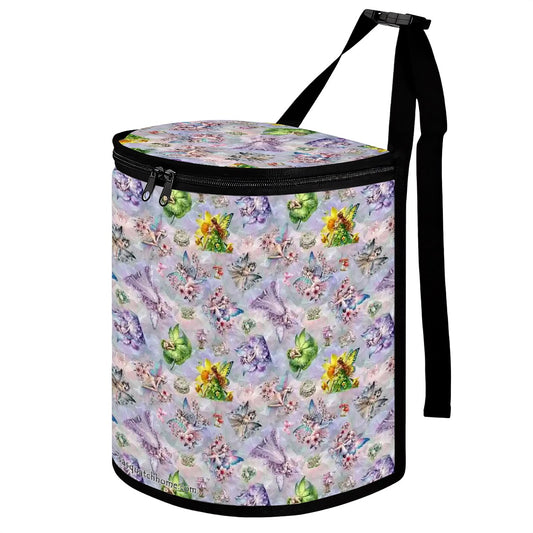 6 Fairy Designs, Bucket-Shaped Car Trash Bag